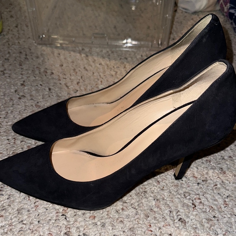 Nine West Navy Blue Heels Elegant Design